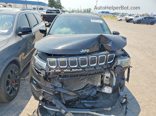 3C4NJDCB0NT226458 2022 JEEP COMPASS Black Vista frontal