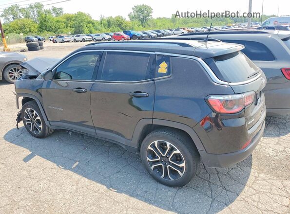 3C4NJDCB0NT226458 2022 JEEP COMPASS Black Trasero izquierdo