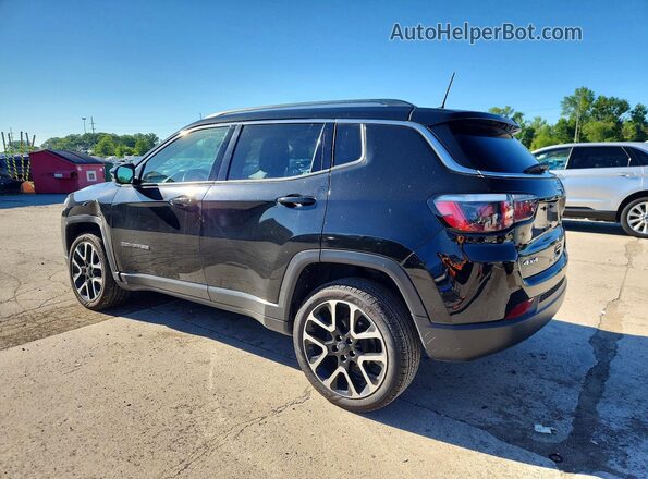 3C4NJDCB1HT664880 2017 JEEP COMPASS Black Tył lewy