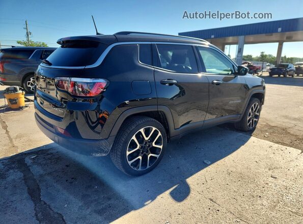 3C4NJDCB1HT664880 2017 JEEP COMPASS Black Tył prawy