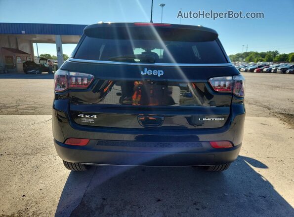 3C4NJDCB1HT664880 2017 JEEP COMPASS Black Widok z tyłu