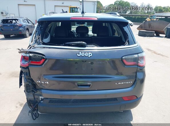 3C4NJDCB1JT116044 2018 JEEP COMPASS Gray წინა ხედი