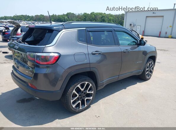 3C4NJDCB1JT116044 2018 JEEP COMPASS Gray უკანა მარჯვენა