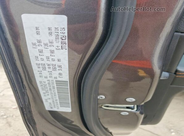 3C4NJDCB1JT354332 2018 JEEP COMPASS Gray VIN კოდის სტიკერის ხედი