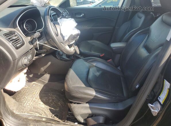 3C4NJDCB1KT673330 2019 JEEP COMPASS Black წინა სალონის ხედი
