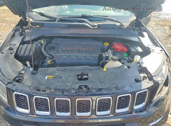 3C4NJDCB1KT673330 2019 JEEP COMPASS Black ძრავის განყოფილების ხედი