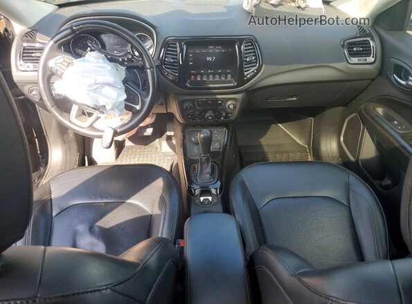 3C4NJDCB1KT673330 2019 JEEP COMPASS Black წინა პანელის ხედი