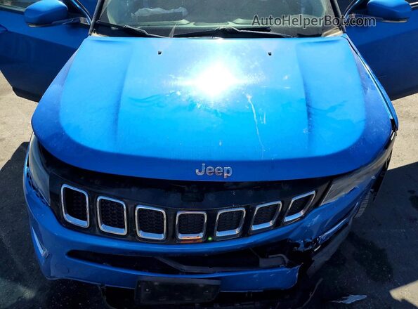 3C4NJDCB1KT753842 2019 JEEP COMPASS Blue Շարժիչի բաժամունքի տեսք