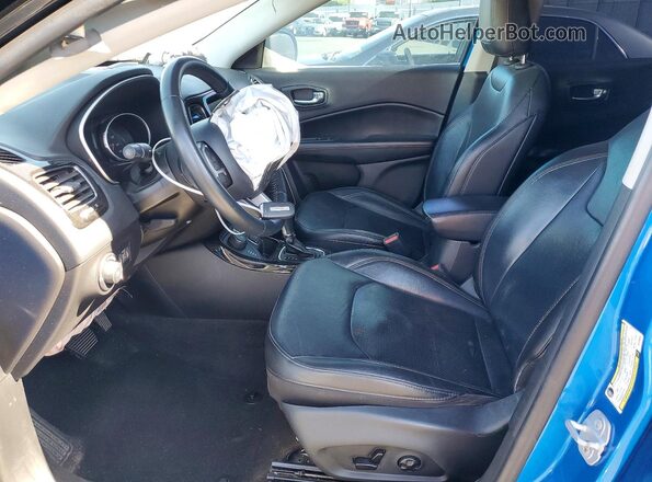 3C4NJDCB1KT753842 2019 JEEP COMPASS Blue Սալոնի դիմացի տեսք
