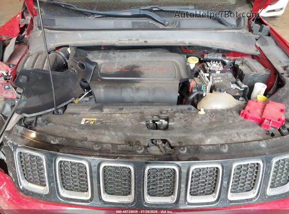 3C4NJDCB1KT812288 2019 JEEP COMPASS Красный Вид сзади