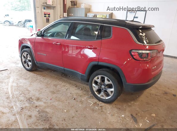 3C4NJDCB1KT812288 2019 JEEP COMPASS Красный Задняя левая четверть