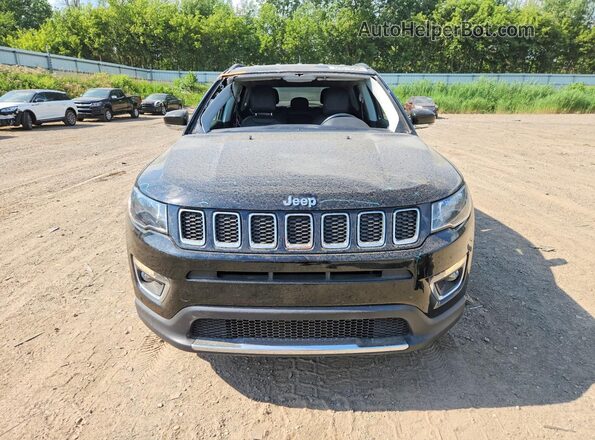 3C4NJDCB1KT842262 2019 JEEP COMPASS Black Vista frontal
