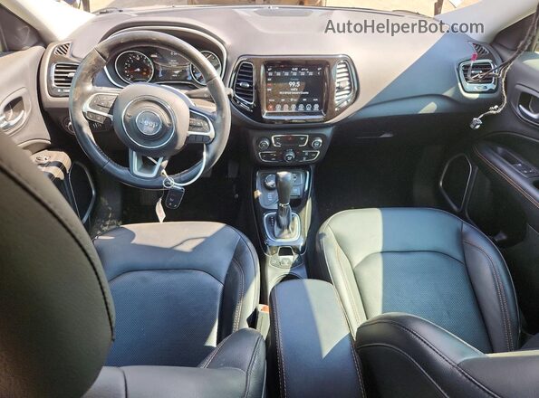 3C4NJDCB1KT842262 2019 JEEP COMPASS Black Vista del salpicadero