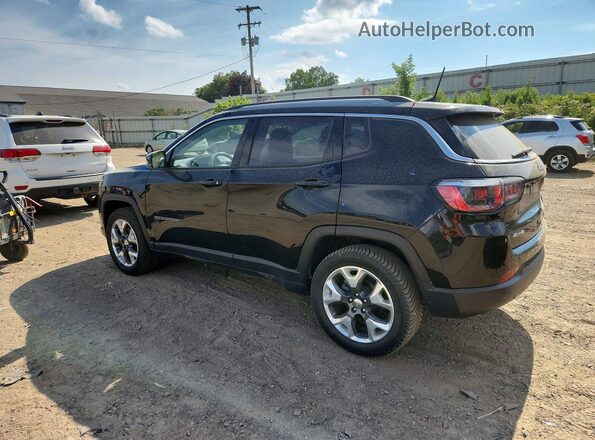 3C4NJDCB1KT842262 2019 JEEP COMPASS Black Trasero izquierdo