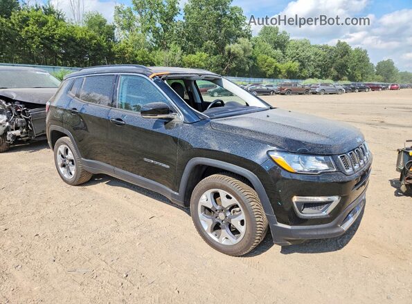 3C4NJDCB1KT842262 2019 JEEP COMPASS Black Delantero derecho