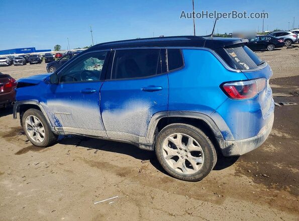 3C4NJDCB1LT215904 2020 JEEP COMPASS Blue Задня ліва чверть