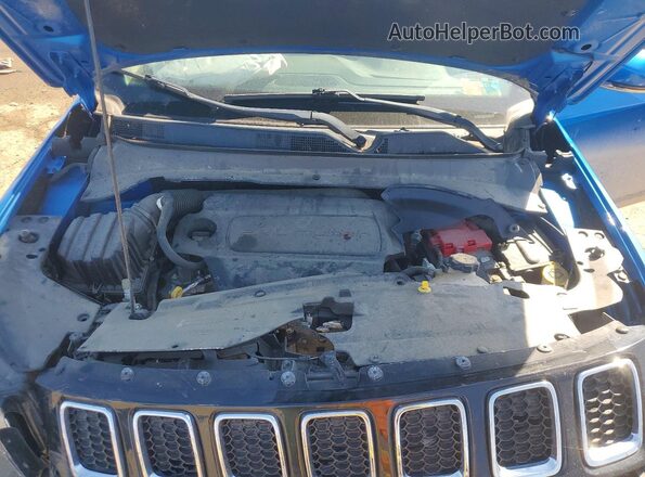 3C4NJDCB1LT215904 2020 JEEP COMPASS Blue Вид підкапотного простору