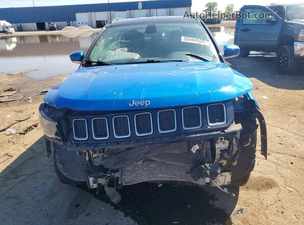 3C4NJDCB1LT215904 2020 JEEP COMPASS Blue Вид спереду