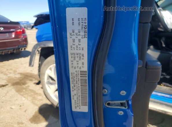 3C4NJDCB1LT215904 2020 JEEP COMPASS Blue Вид наклейки з VIN-кодом