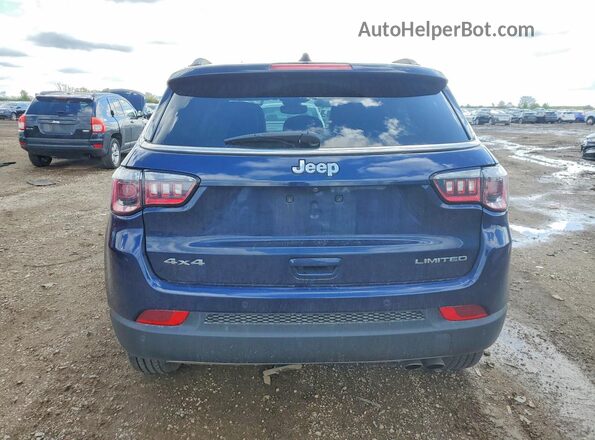 3C4NJDCB1MT595392 2021 JEEP COMPASS Blue Rear view