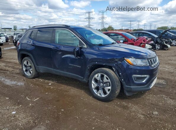 3C4NJDCB1MT595392 2021 JEEP COMPASS Blue Front right