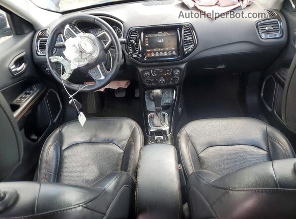3C4NJDCB1MT595392 2021 JEEP COMPASS Blue Dashboard view
