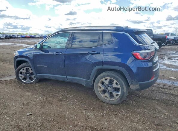 3C4NJDCB1MT595392 2021 JEEP COMPASS Blue Rear left