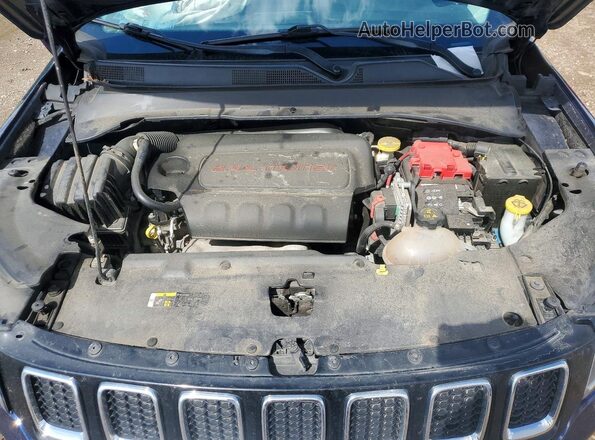 3C4NJDCB1MT595392 2021 JEEP COMPASS Blue Rear interior view