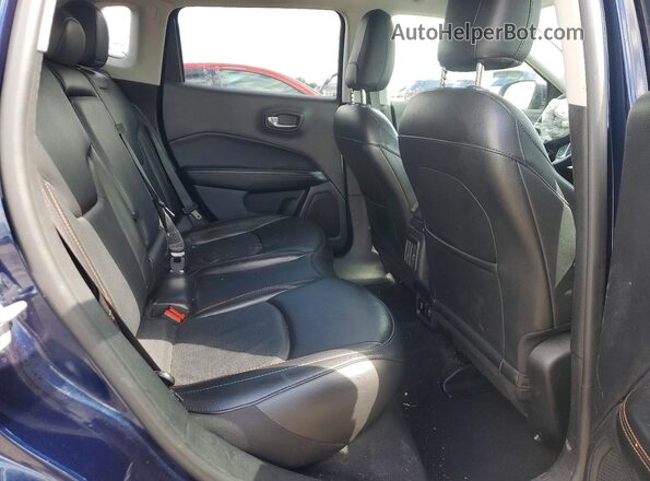 3C4NJDCB1MT595392 2021 JEEP COMPASS Blue Rear seats view