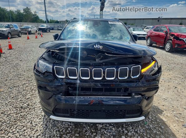 3C4NJDCB1NT100965 2022 JEEP COMPASS Черный Вид спереди