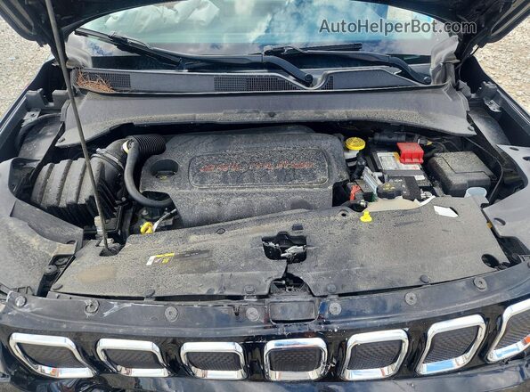 3C4NJDCB1NT100965 2022 JEEP COMPASS Черный Вид подкапотного пространства