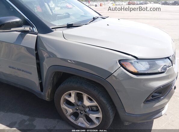 3C4NJDCB1NT113408 2022 JEEP COMPASS Gray Դիմացի տեսք