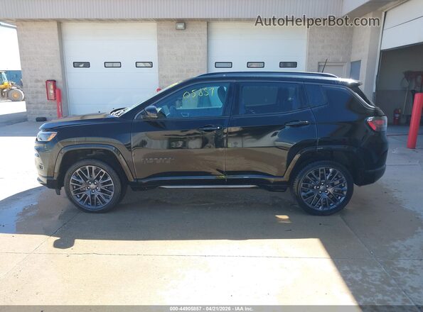 3C4NJDCB1NT125493 2022 JEEP COMPASS Black ხელსაწყოთა პანელის ხედი