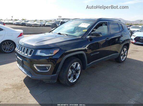 3C4NJDCB2JT334008 2018 JEEP COMPASS Black Vista tres cuartos delantera izquierda