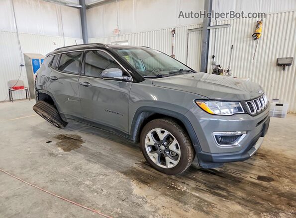 3C4NJDCB2KT766518 2019 JEEP COMPASS Gray Առջևի աջ