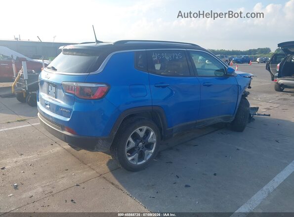 3C4NJDCB2KT800974 2019 JEEP COMPASS Blue Հետևի աջ