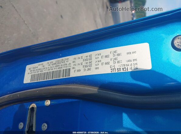 3C4NJDCB2KT800974 2019 JEEP COMPASS Blue Շարժիչի բաժամունքի տեսք