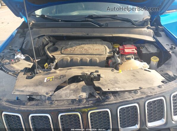 3C4NJDCB2KT800974 2019 JEEP COMPASS Blue Հետևի տեսք