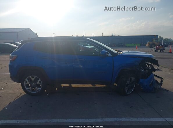 3C4NJDCB2KT800974 2019 JEEP COMPASS Blue Սալոնի հետևի տեսք