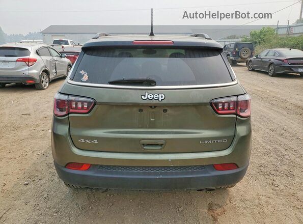 3C4NJDCB2KT827821 2019 JEEP COMPASS Зеленый Вид сзади