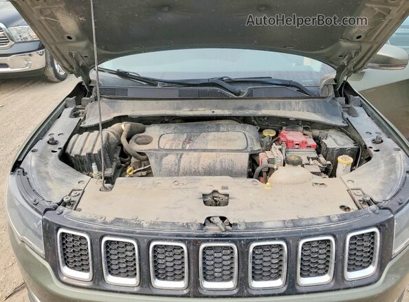 3C4NJDCB2KT827821 2019 JEEP COMPASS Зеленый Вид подкапотного пространства