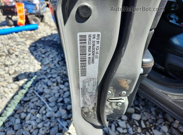 3C4NJDCB2MT536822 2021 JEEP COMPASS Gray VIN կոդի պիտակի տեսք