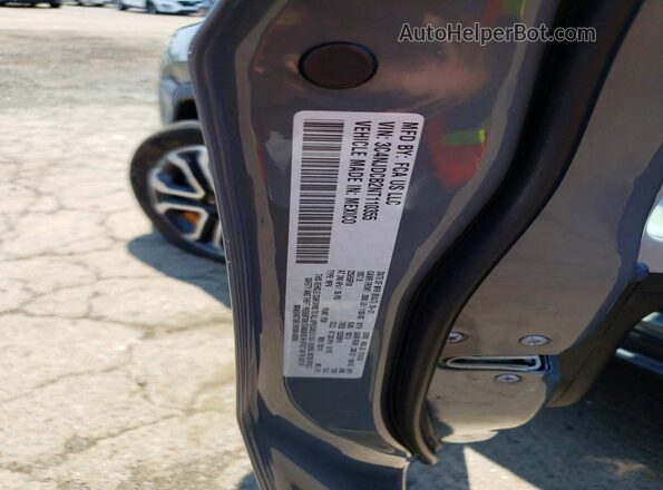 3C4NJDCB2NT110355 2022 JEEP COMPASS Gray Вид наклейки з VIN-кодом