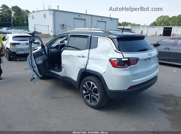 3C4NJDCB2NT147616 2022 JEEP COMPASS White Հետևի ձախ
