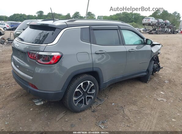3C4NJDCB2NT177411 2022 JEEP COMPASS Gray Rear right