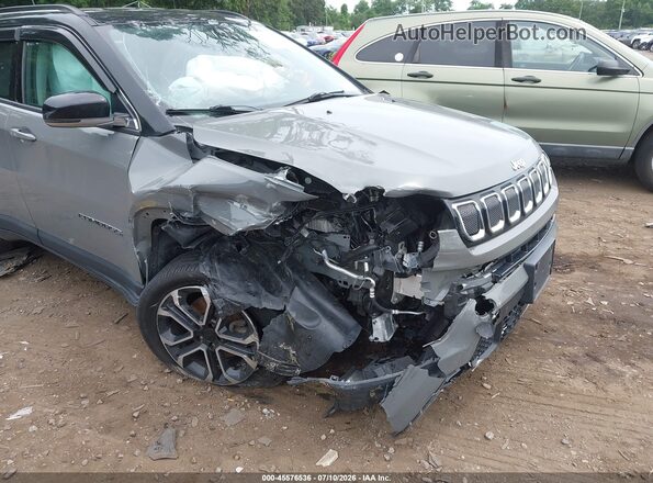 3C4NJDCB2NT177411 2022 JEEP COMPASS Gray Front view