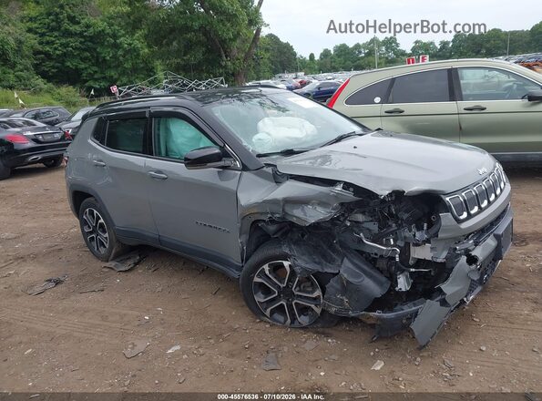 3C4NJDCB2NT177411 2022 JEEP COMPASS Gray Rear interior view