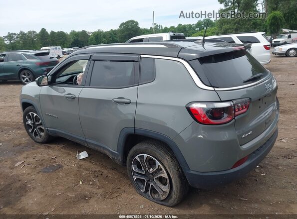 3C4NJDCB2NT177411 2022 JEEP COMPASS Gray 360 interior view