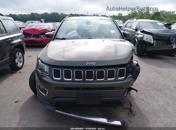 3C4NJDCB3JT258847 2018 JEEP COMPASS Green უკანა სალონის ხედი