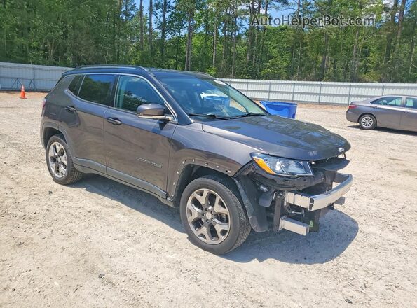 3C4NJDCB3JT266253 2018 JEEP COMPASS Серый Передняя правая четверть
